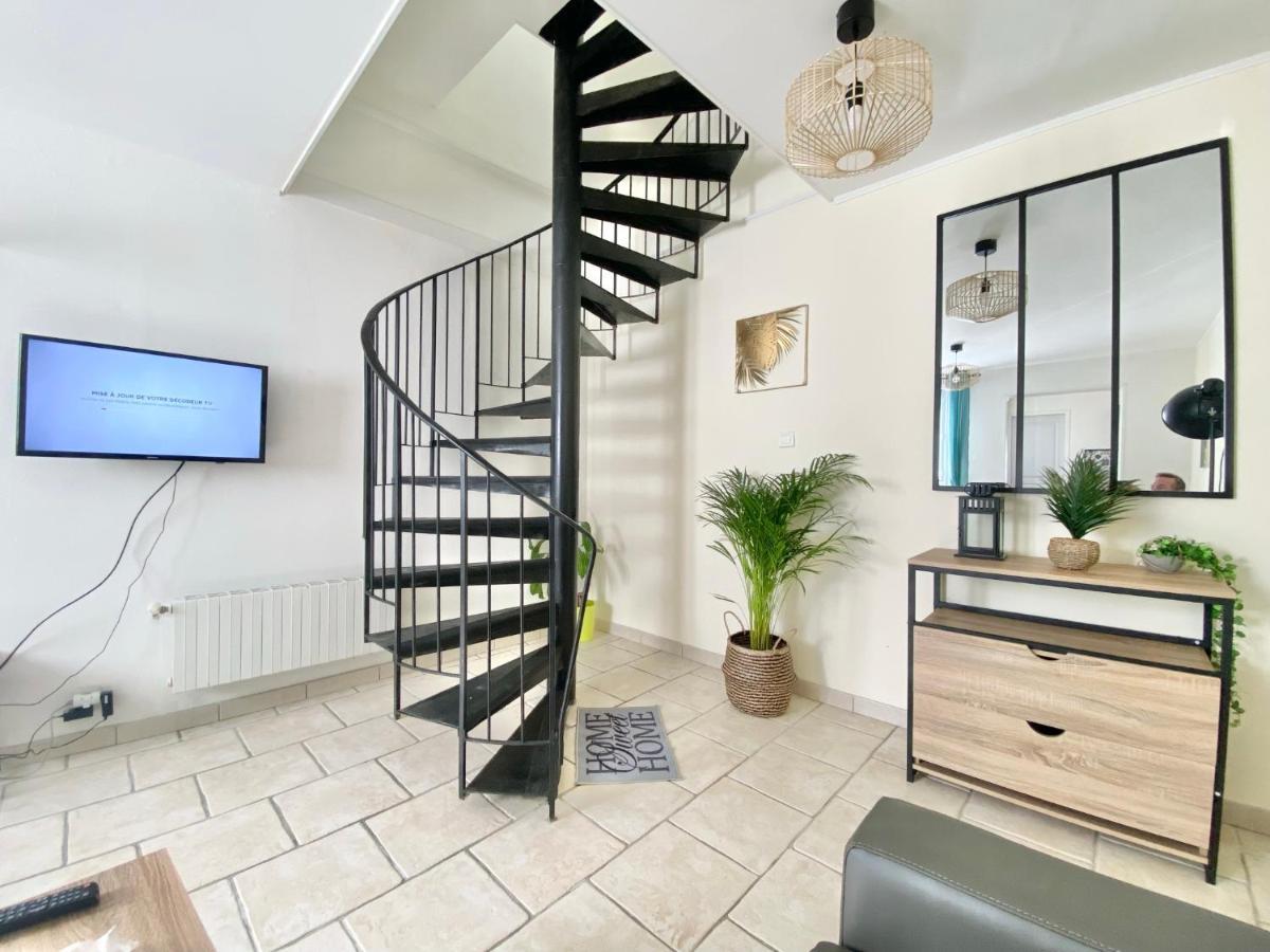 Le St Marc - Theatre De Cornouaille - Wifi - Parking Prive - Entree Autonome Apartment แก็งแปร์ ภายนอก รูปภาพ