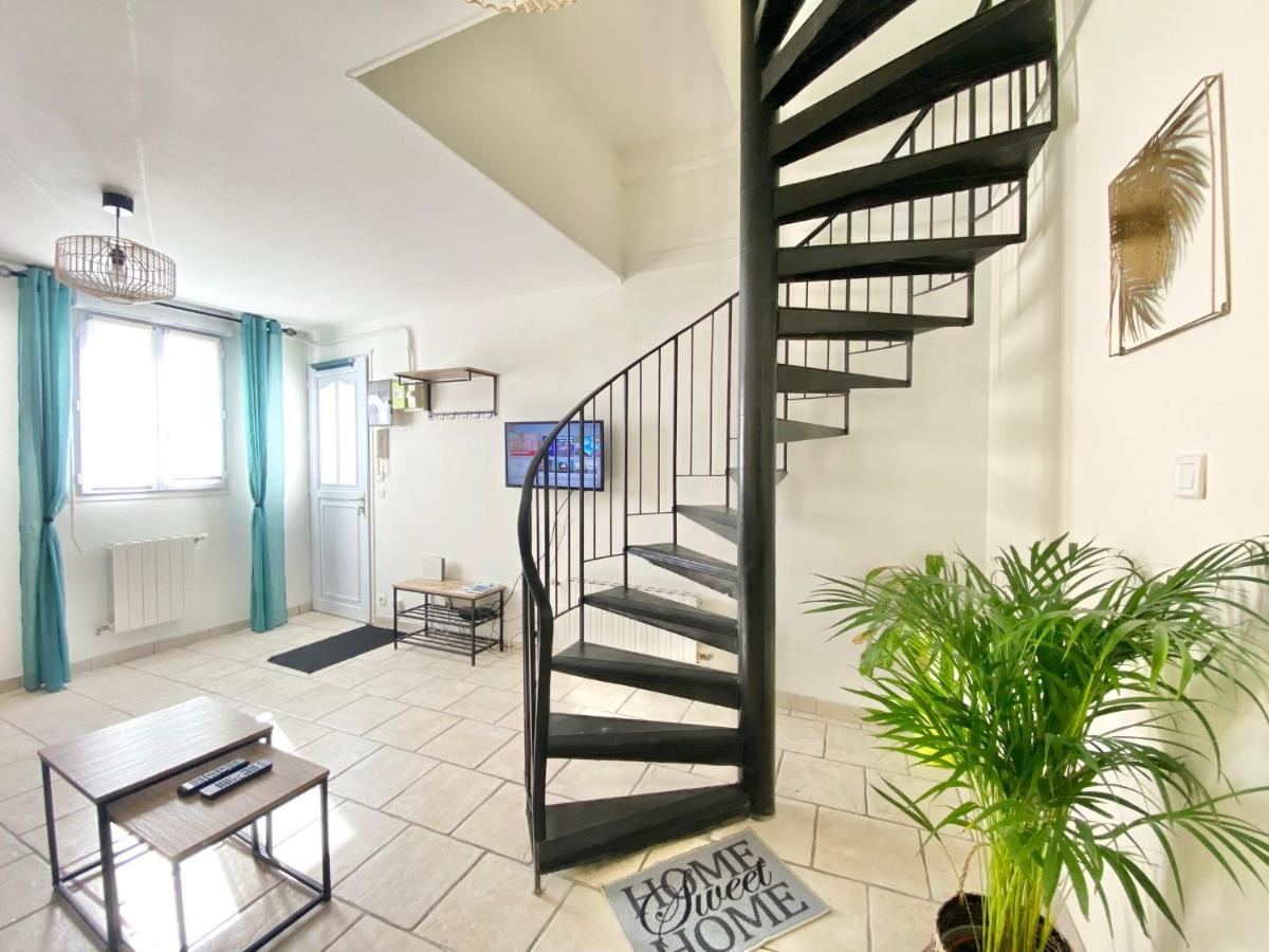 Le St Marc - Theatre De Cornouaille - Wifi - Parking Prive - Entree Autonome Apartment แก็งแปร์ ภายนอก รูปภาพ